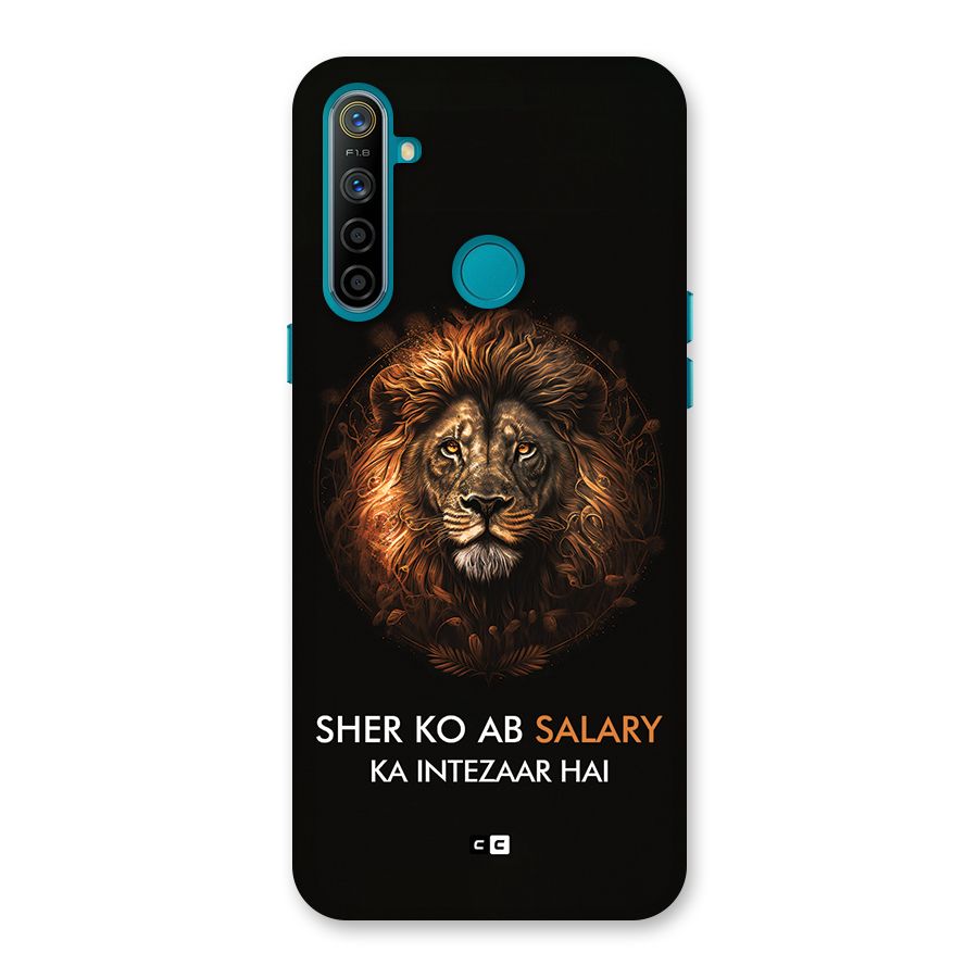 Sher On Salary Back Case for Realme 5i
