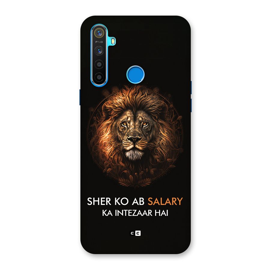 Sher On Salary Back Case for Realme 5s