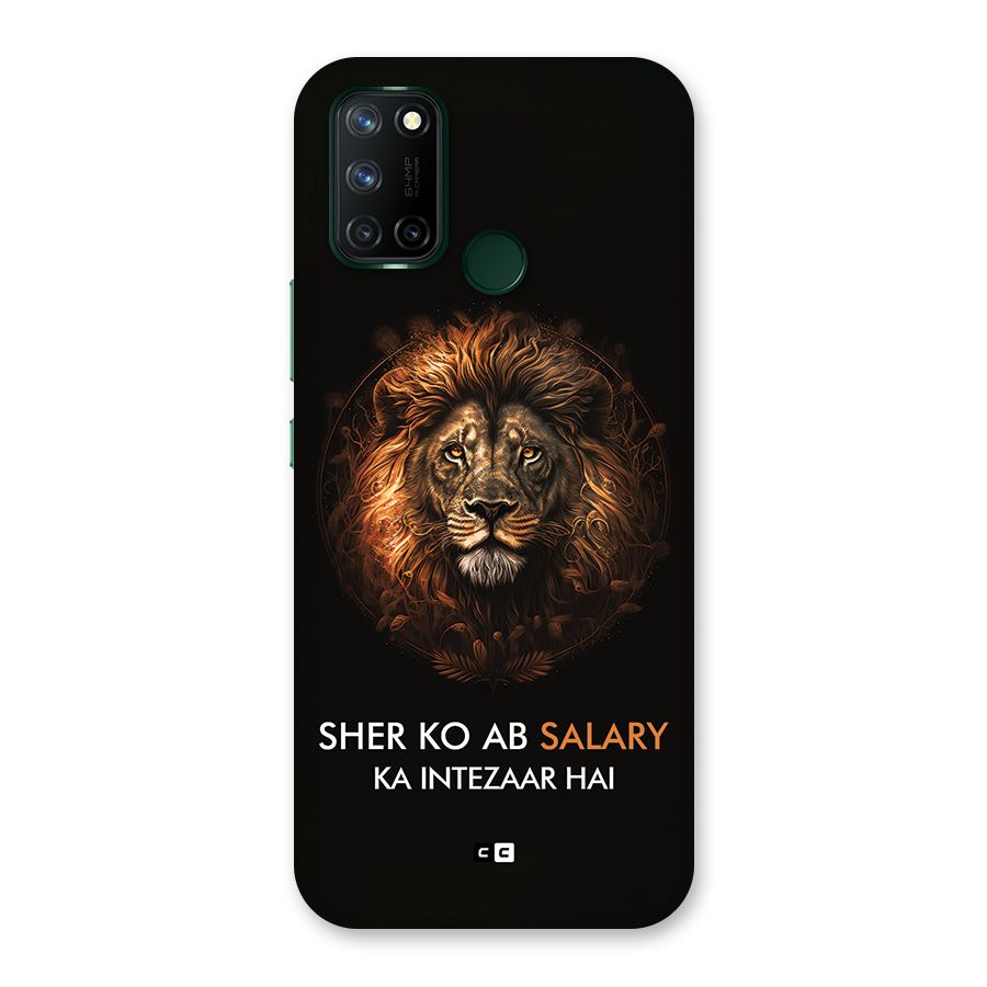 Sher On Salary Back Case for Realme 7i
