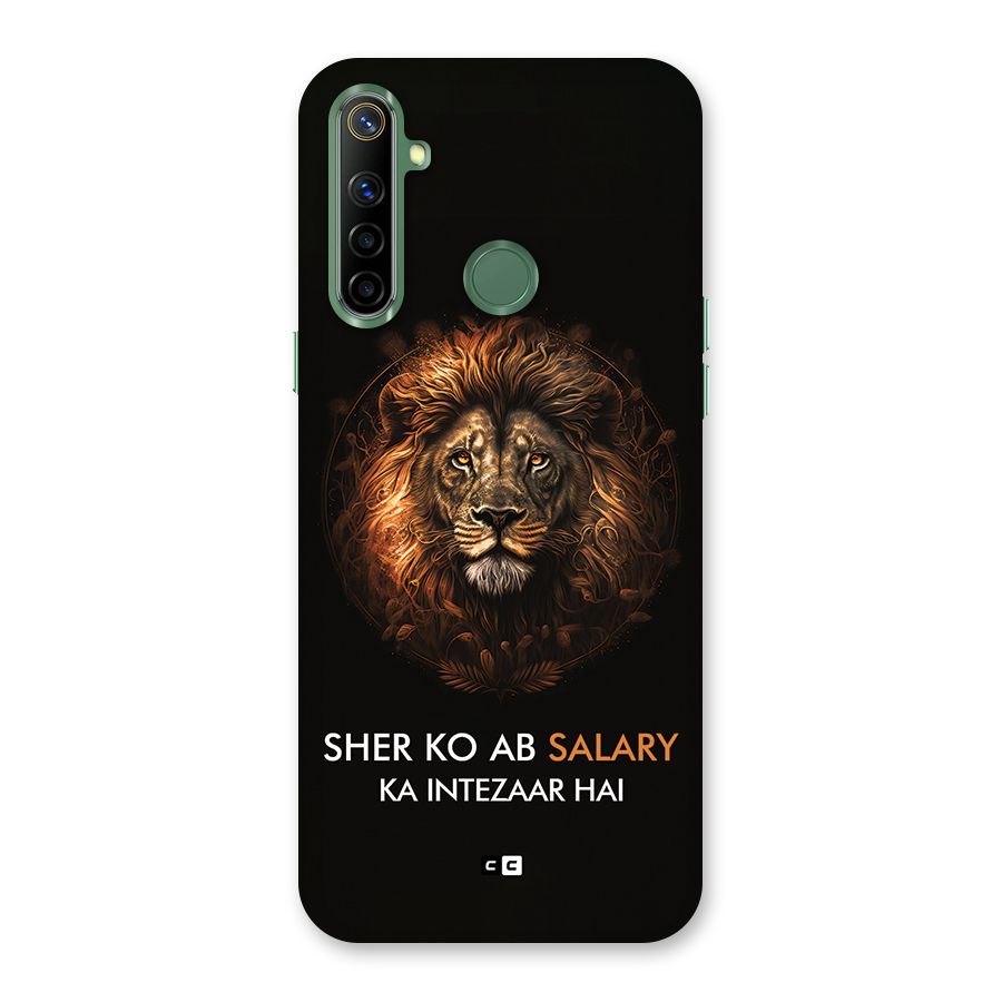 Sher On Salary Back Case for Realme Narzo 10