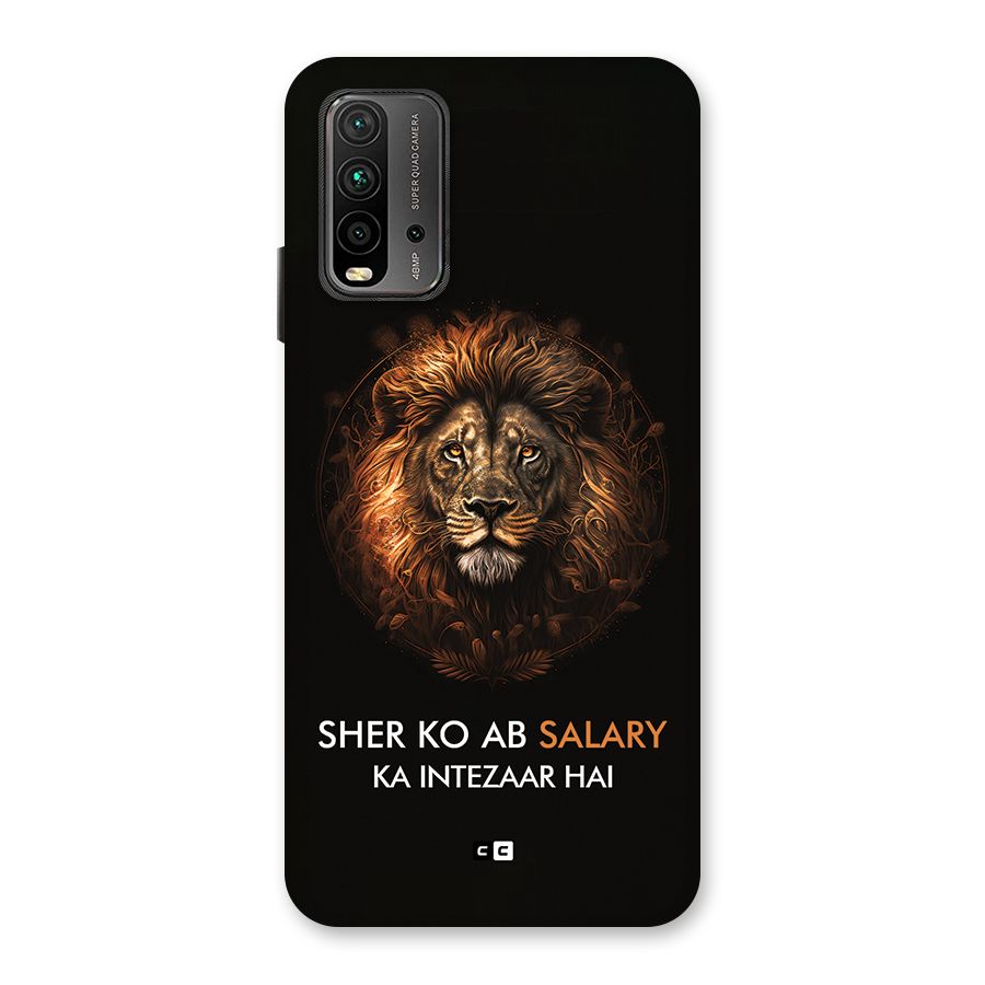 Sher On Salary Back Case for Redmi 9 Power