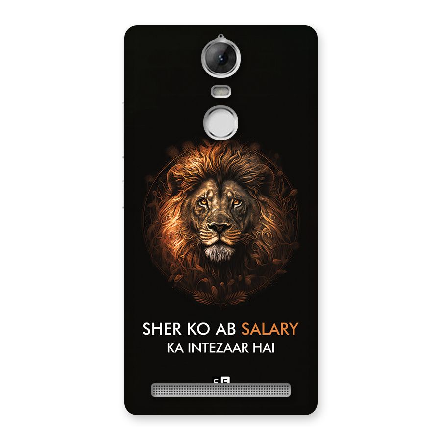 Sher On Salary Back Case for Vibe K5 Note