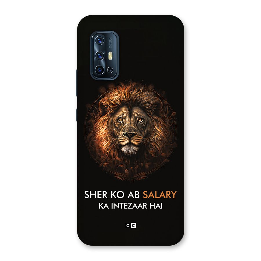 Sher On Salary Back Case for Vivo V17