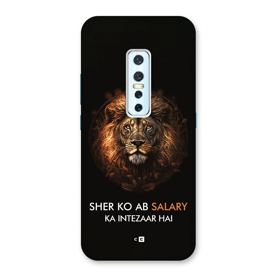 Sher On Salary Back Case for Vivo V17 Pro