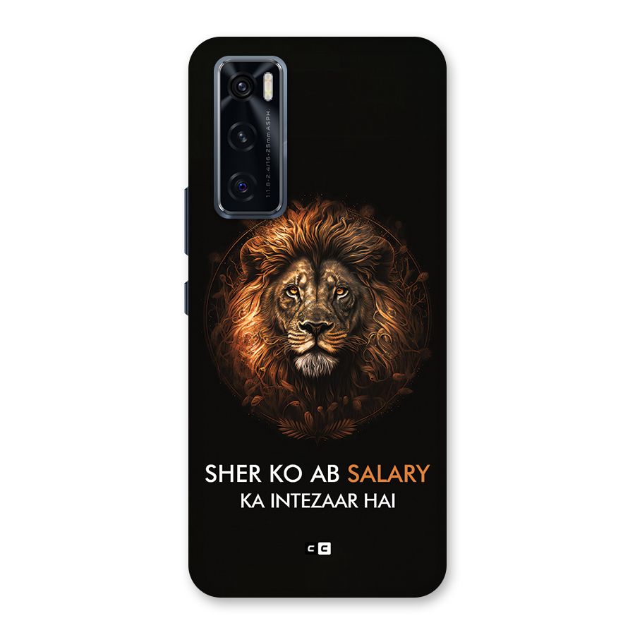 Sher On Salary Back Case for Vivo V20 SE