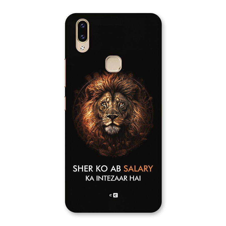 Sher On Salary Back Case for Vivo V9 Youth