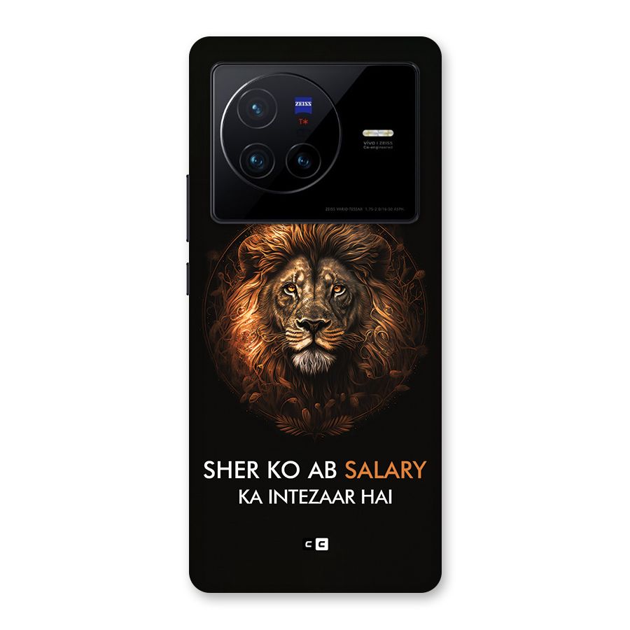 Sher On Salary Back Case for Vivo X80