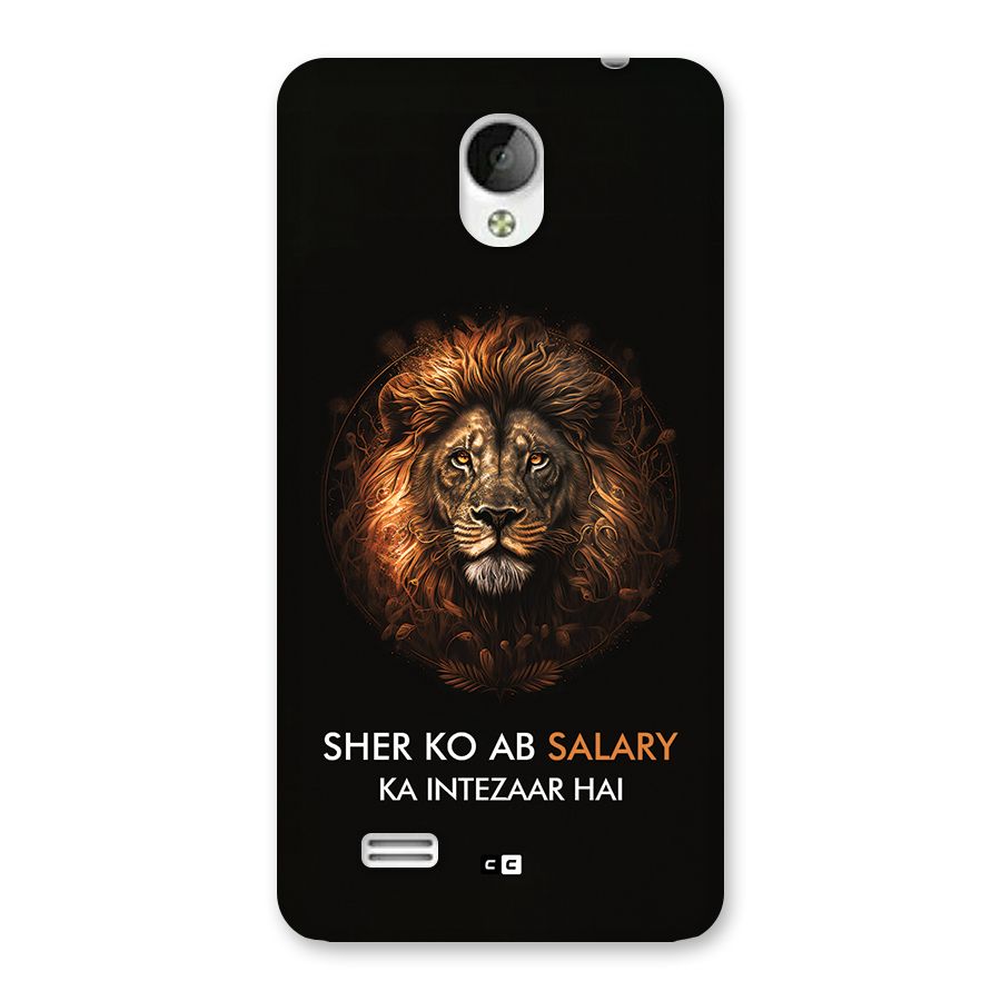 Sher On Salary Back Case for Vivo Y21