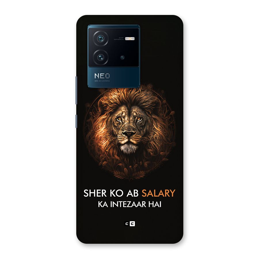 Sher On Salary Back Case for Vivo iQOO Neo 6 5G