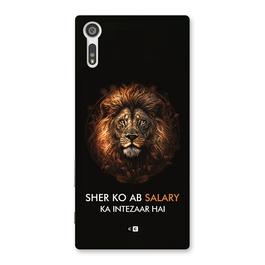 Sher On Salary Back Case for Xperia XZ
