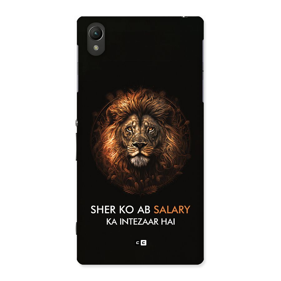 Sher On Salary Back Case for Xperia Z1