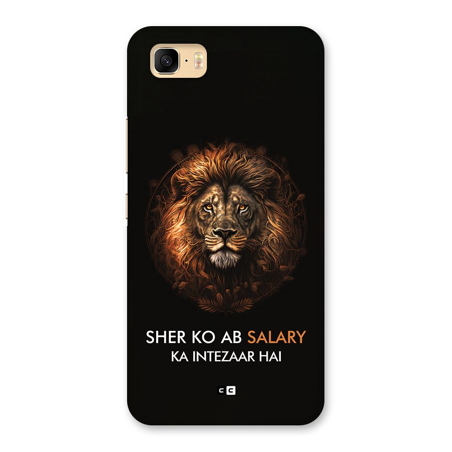Sher On Salary Back Case for Zenfone 3s Max