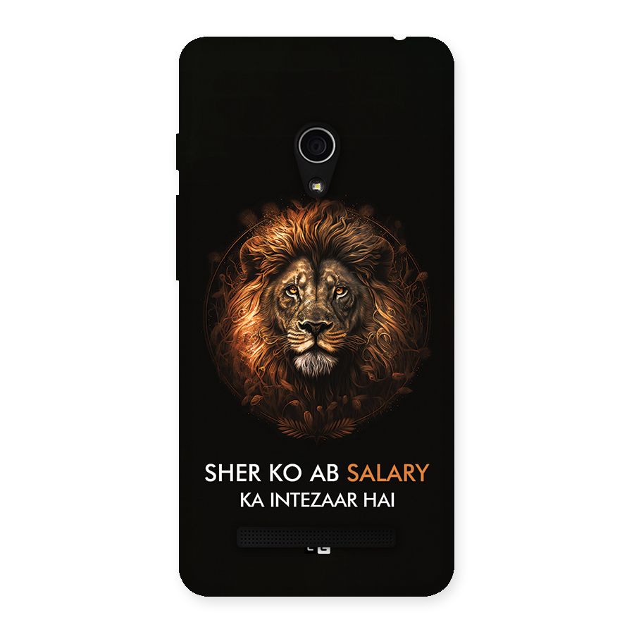 Sher On Salary Back Case for Zenfone 5