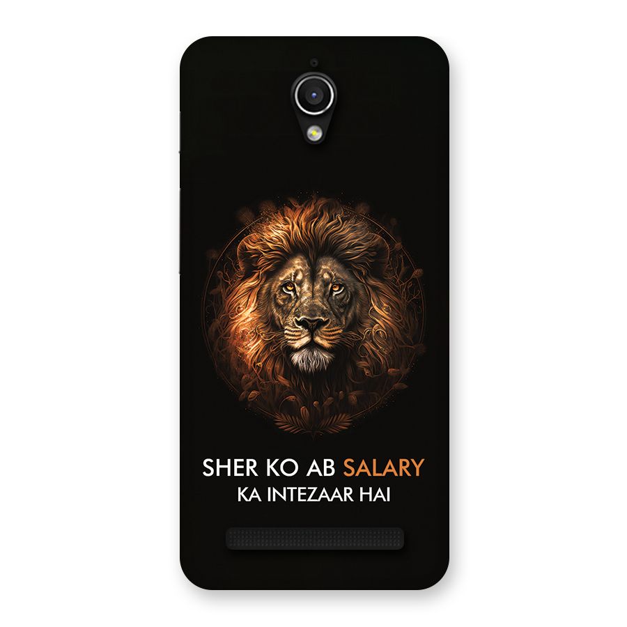 Sher On Salary Back Case for Zenfone Go