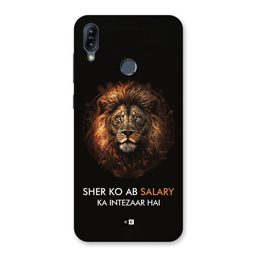 Sher On Salary Back Case for Zenfone Max M2