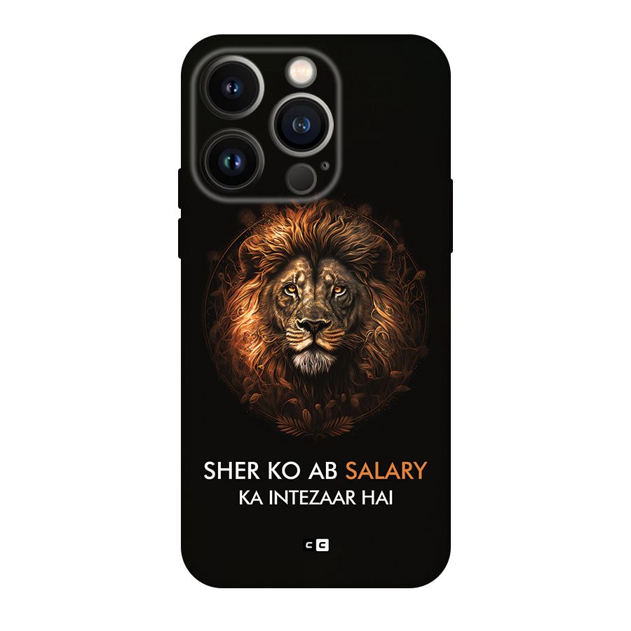 Sher On Salary Back Case for iPhone 14 Pro
