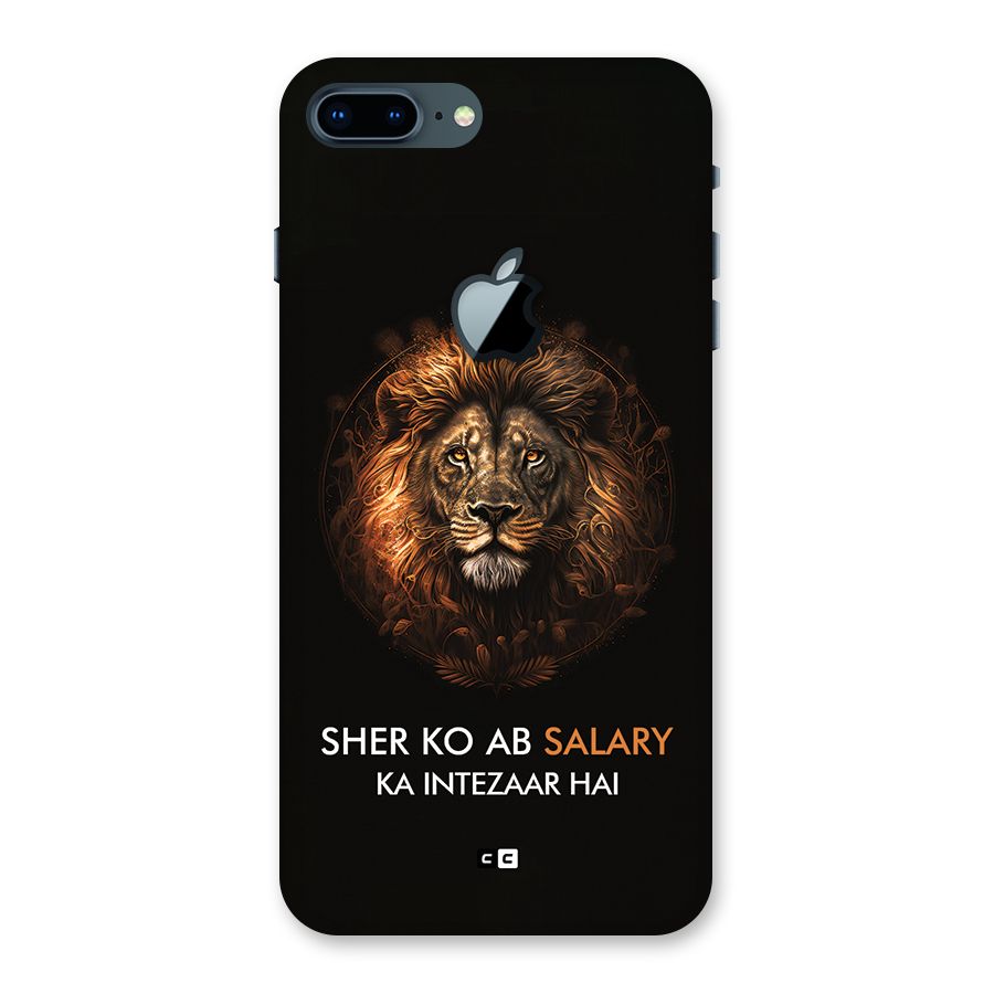 Sher On Salary Back Case for iPhone 7 Plus Apple Cut