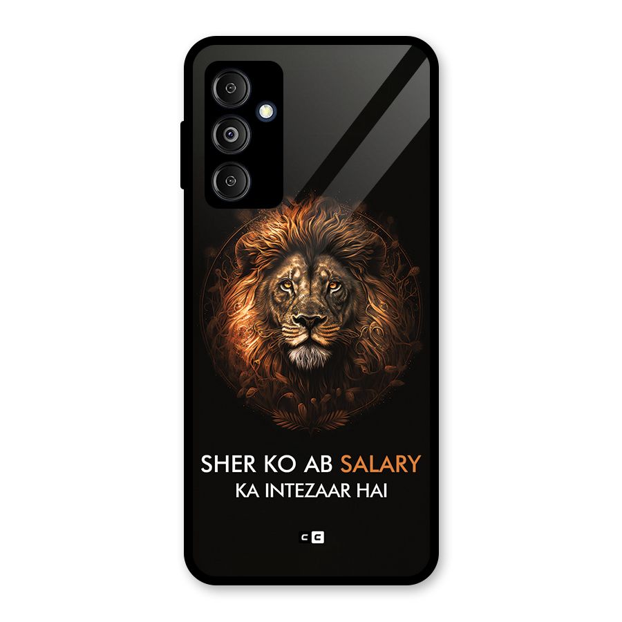 Sher On Salary Glass Back Case for Galaxy M14 5G