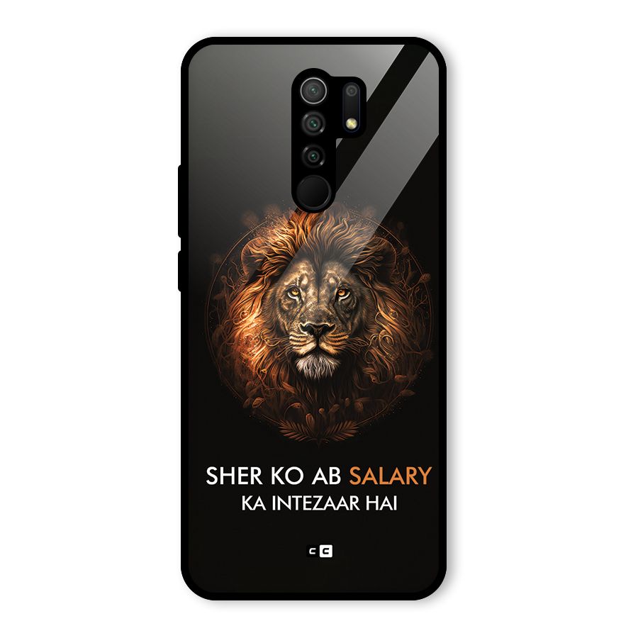 Sher On Salary Glass Back Case for Poco M2