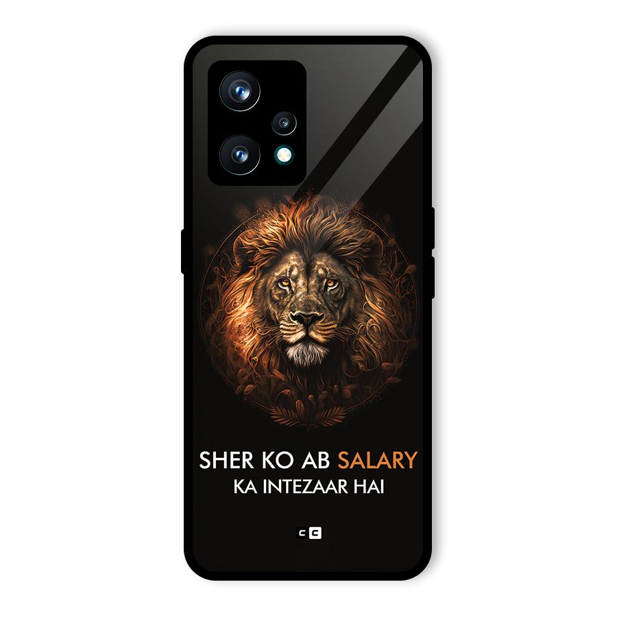 Sher On Salary Glass Back Case for Realme 9 Pro Plus 5G