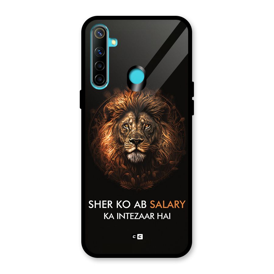 Sher On Salary Glass Back Case for Realme Narzo 10