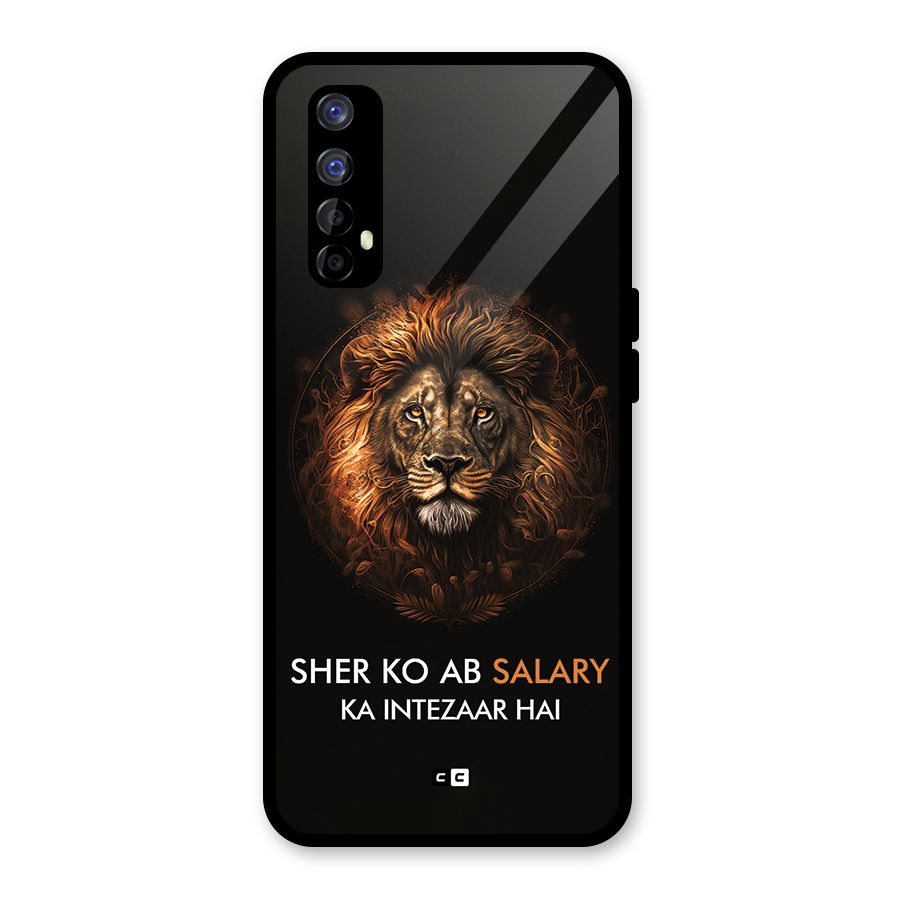 Sher On Salary Glass Back Case for Realme Narzo 20 Pro