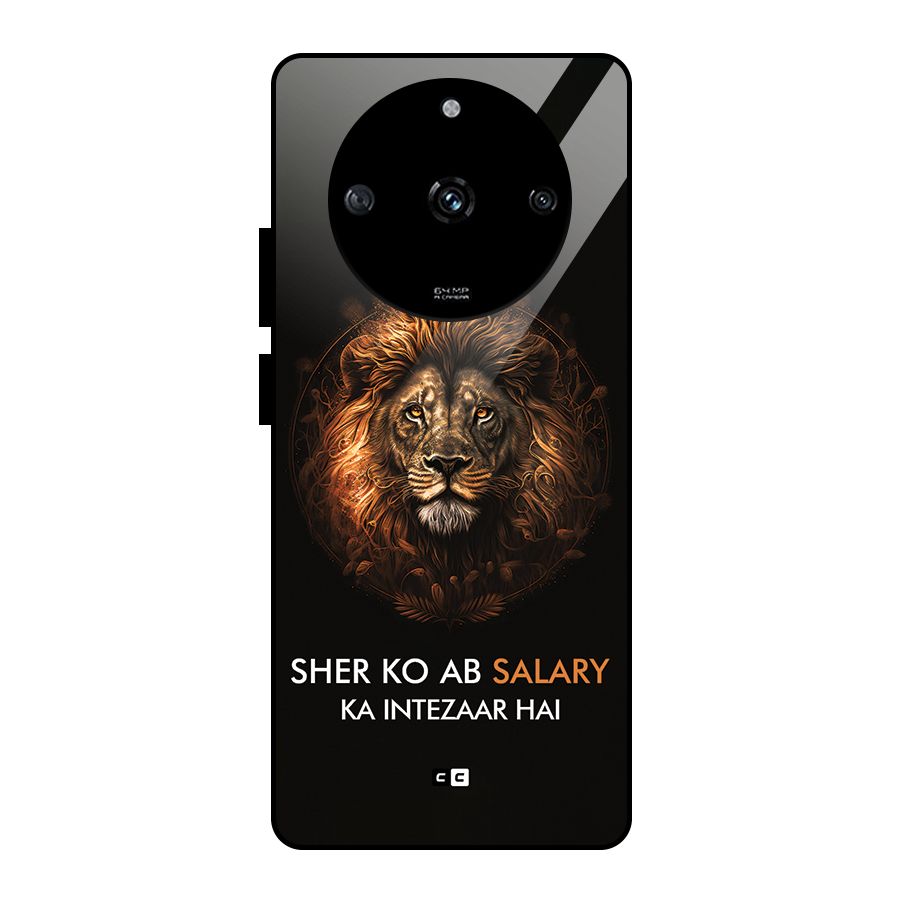 Sher On Salary Glass Back Case for Realme Narzo 60 5G