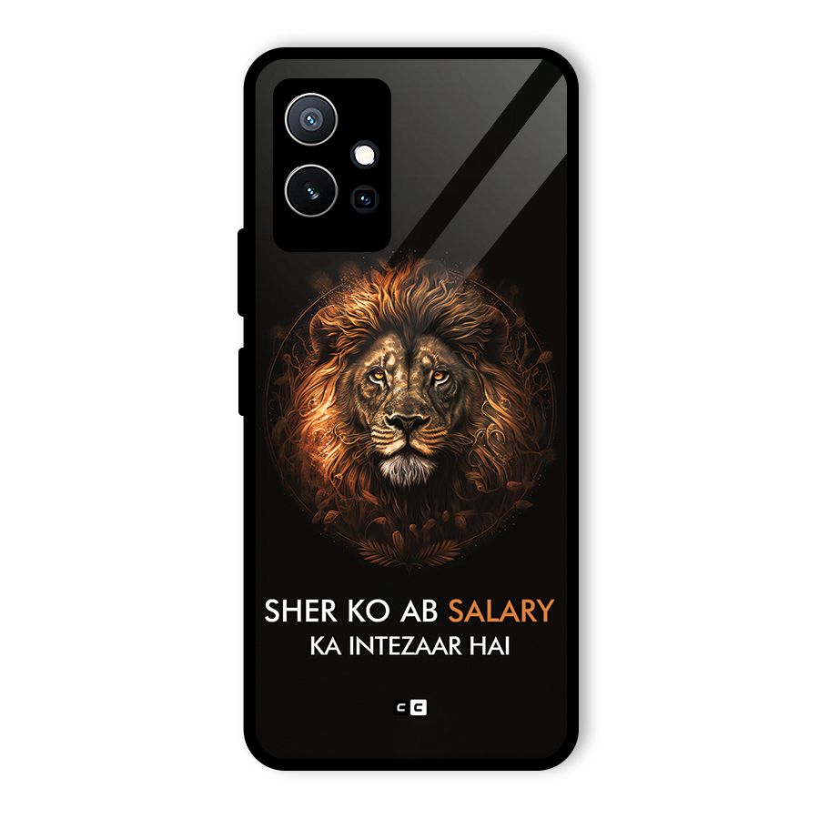 Sher On Salary Glass Back Case for Vivo T1 5G