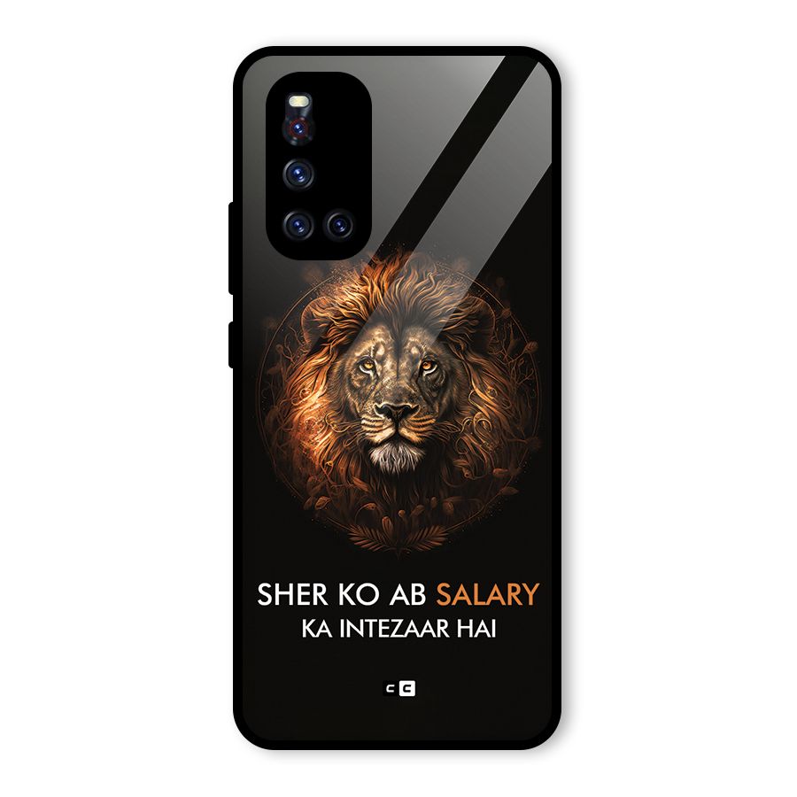 Sher On Salary Glass Back Case for Vivo V19