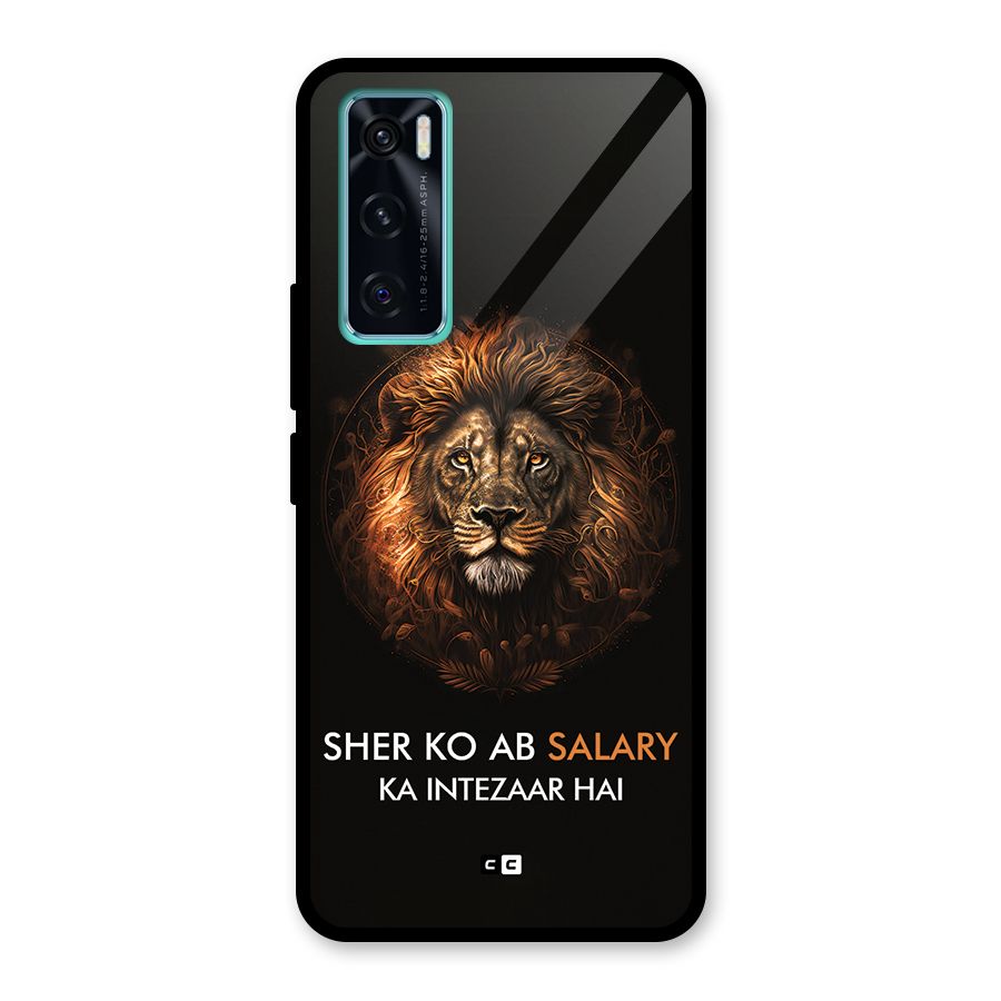 Sher On Salary Glass Back Case for Vivo V20 SE
