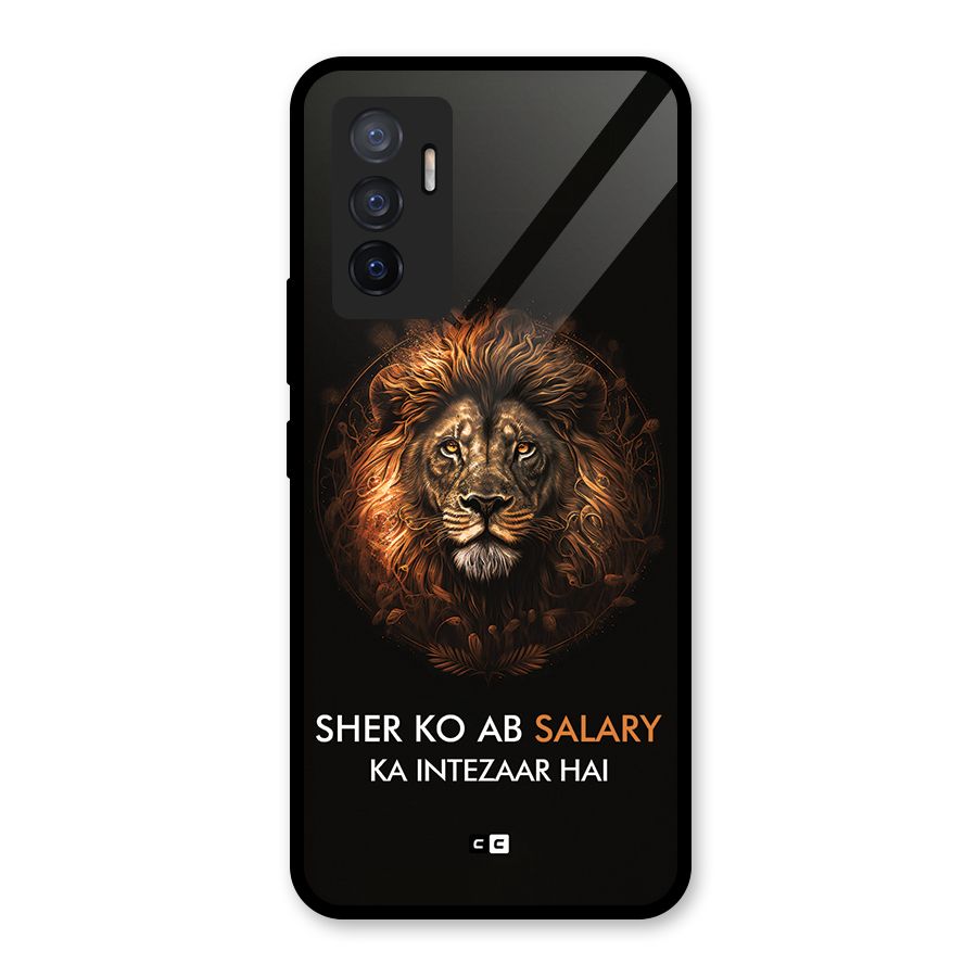 Sher On Salary Glass Back Case for Vivo V23e