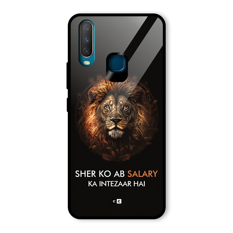 Sher On Salary Glass Back Case for Vivo Y15