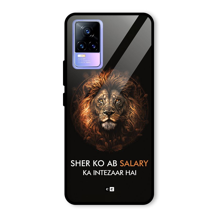 Sher On Salary Glass Back Case for Vivo Y73