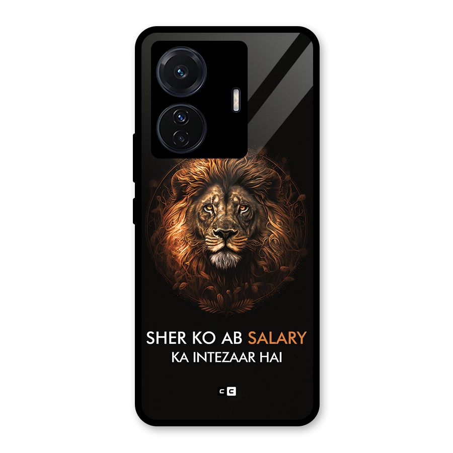 Sher On Salary Glass Back Case for Vivo iQOO Z6 Pro
