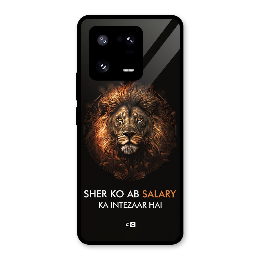Sher On Salary Glass Back Case for Xiaomi 13 Pro
