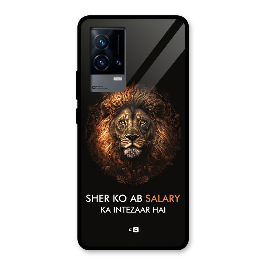 Sher On Salary Glass Back Case for iQOO 9 5G