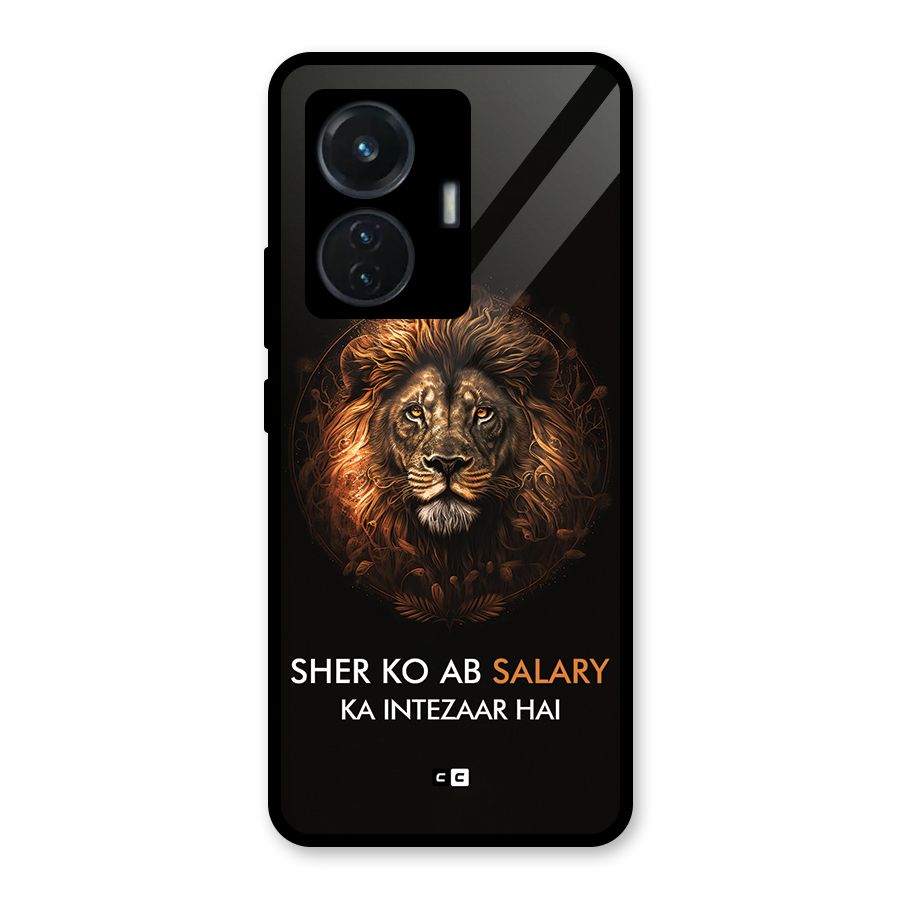Sher On Salary Glass Back Case for iQOO Z6 44W