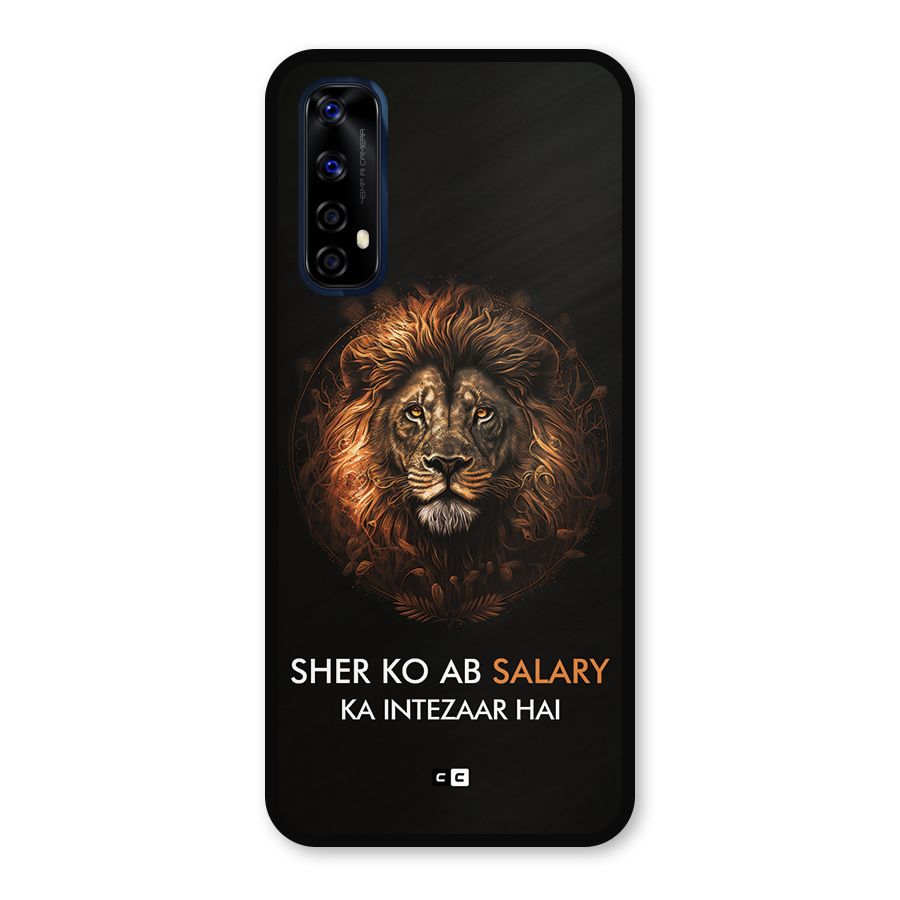 Sher On Salary Metal Back Case for Realme Narzo 20 Pro