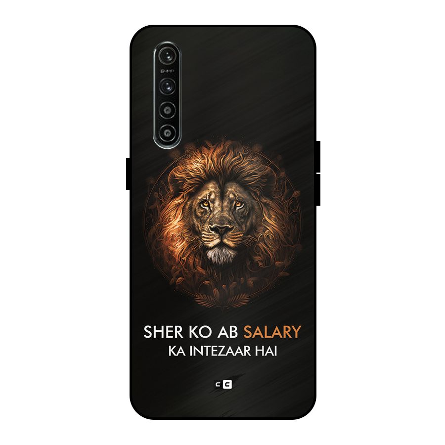 Sher On Salary Metal Back Case for Realme XT