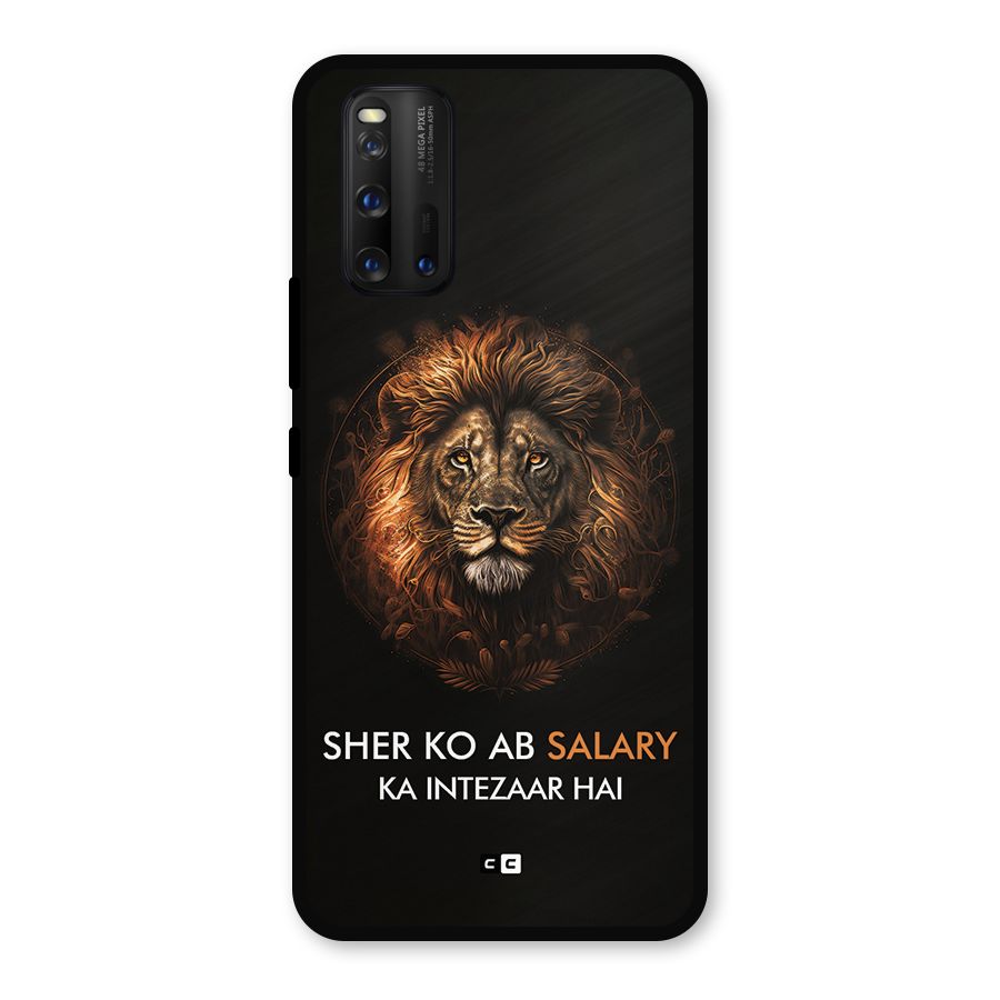 Sher On Salary Metal Back Case for iQOO 3