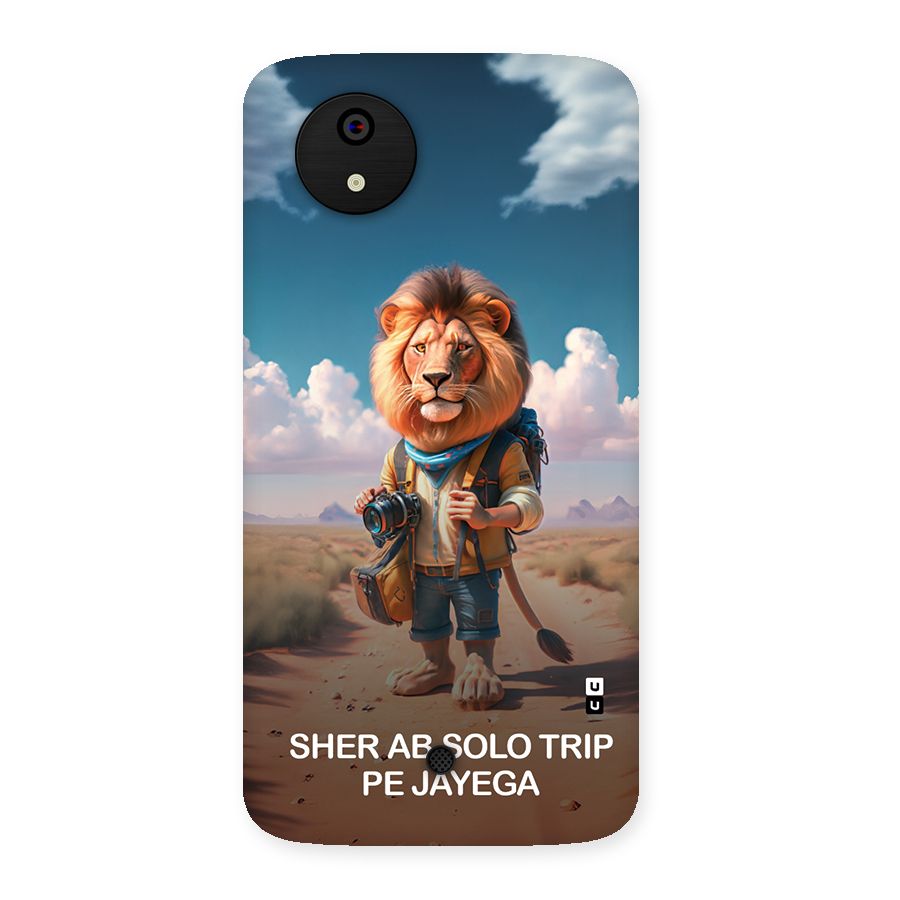 Sher Solo Trip Back Case for Canvas A1  AQ4501