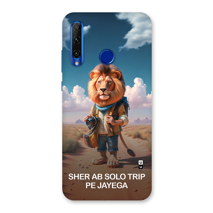Sher Solo Trip Back Case for Honor 20i