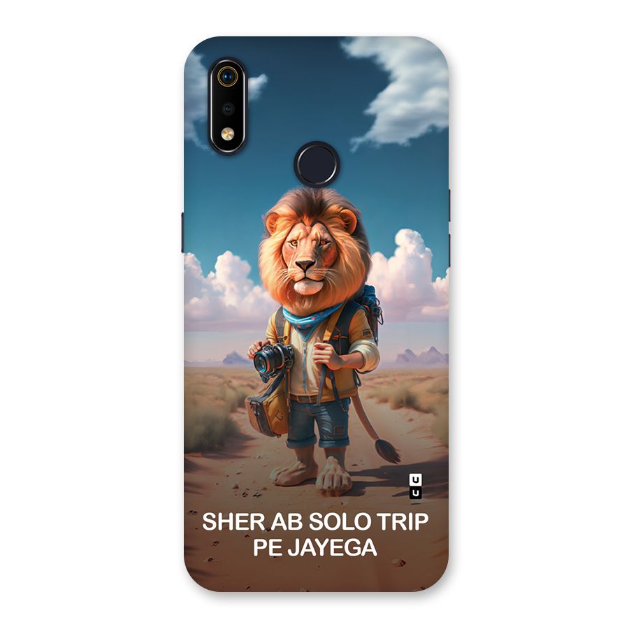Sher Solo Trip Back Case for Realme 3i