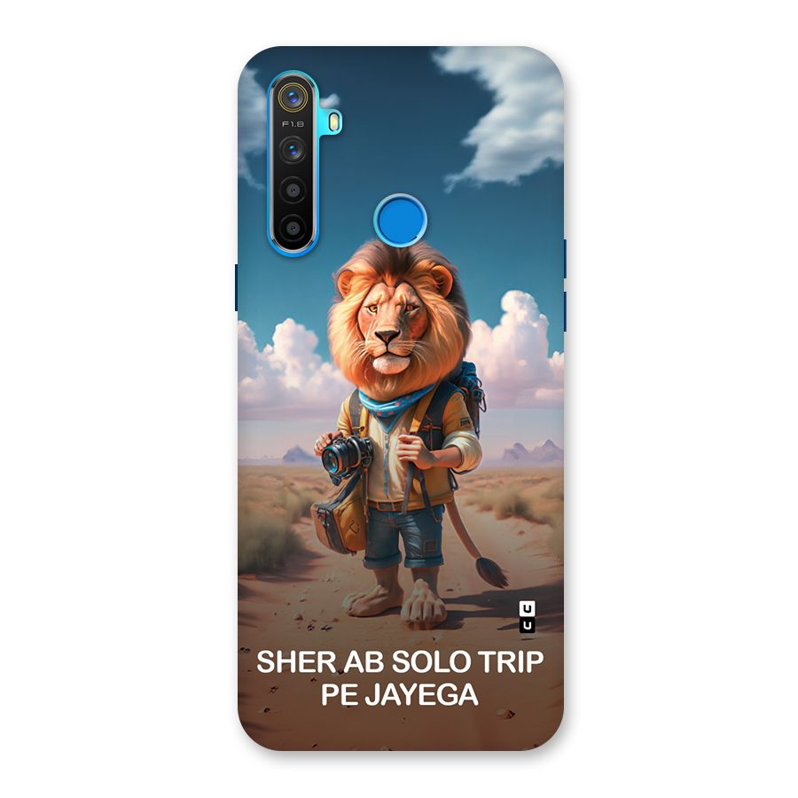 Sher Solo Trip Back Case for Realme 5