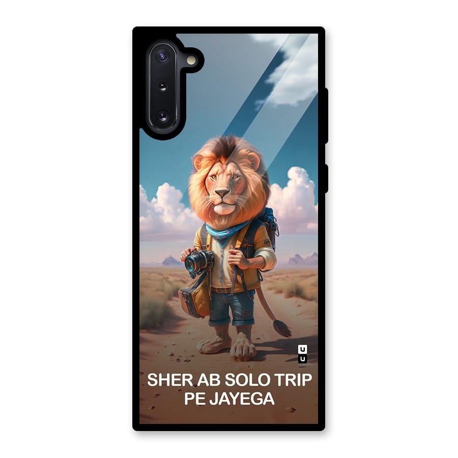 Sher Solo Trip Glass Back Case for Galaxy Note 10