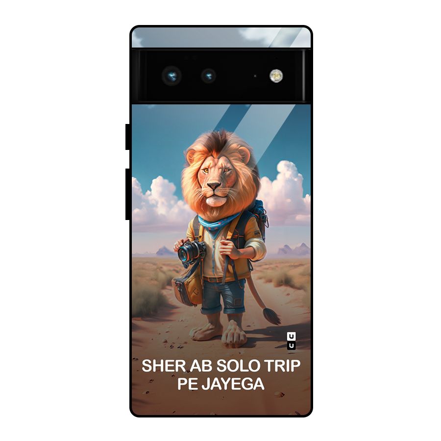 Sher Solo Trip Glass Back Case for Google Pixel 6