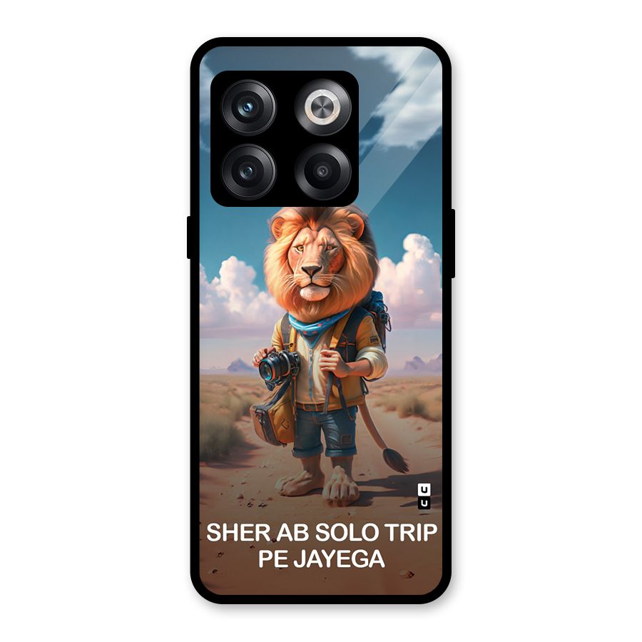 Sher Solo Trip Glass Back Case for OnePlus 10T