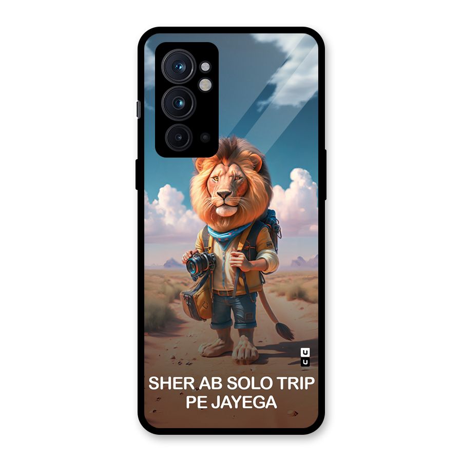 Sher Solo Trip Glass Back Case for OnePlus 9RT 5G