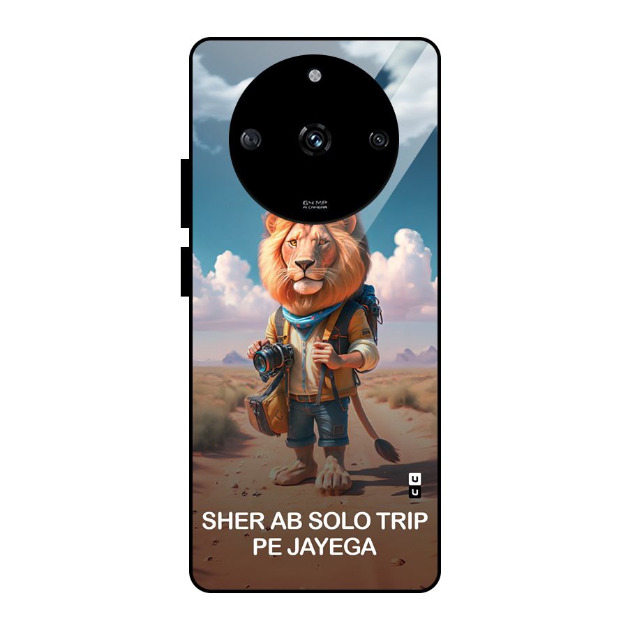 Sher Solo Trip Glass Back Case for Realme Narzo 60 5G