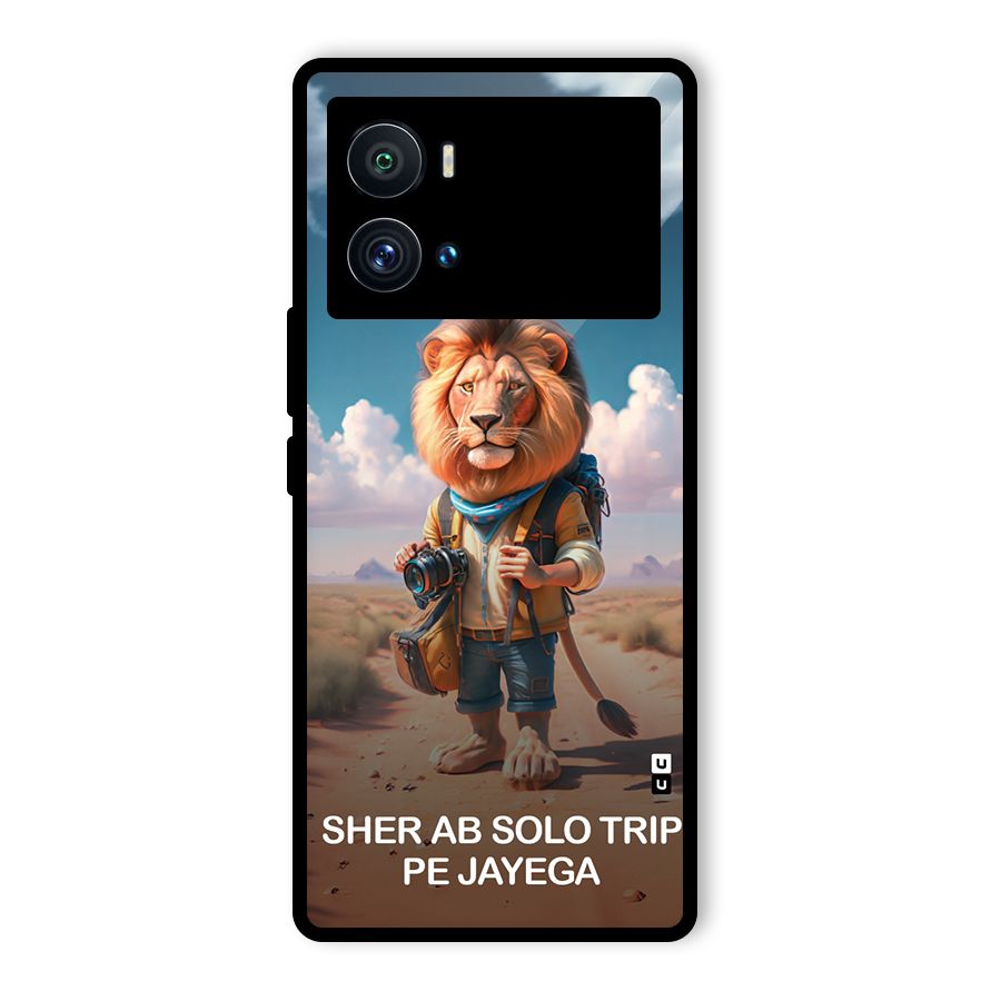 Sher Solo Trip Glass Back Case for Vivo iQOO 9 Pro